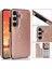 Kart Tutucu ile Samsung Galaxy S24 Çift Manyetik Toka Için Cüzdan Kılıf (Yurt Dışından) 1