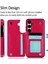 Kart Tutucu ile Samsung Galaxy S24 Çift Manyetik Toka Için Cüzdan Kılıf (Yurt Dışından) 3