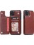 Kart Tutucu Kart Yuvaları Toka ile IPhone 11 Pro Pu Deri Için Cüzdan Kılıf (Yurt Dışından) 1