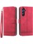 Samsung Galaxy M54 Kart Yuvaları Manyetik Kapatma Bileklik Için Flip Case (Yurt Dışından) 4