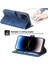 IPhone 15 Için Flip Case Artı Manyetik Kapatma Nakit Cep Premium Kart (Yurt Dışından) 5
