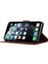 IPhone 12 Için Filp Durumda Pro Max Kart Tutucu Bilek Kayışı Pu Deri Kapatma (Yurt Dışından) 4