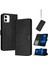 Pu ile Kart Yuvası ile IPhone 11 Pro Saf Renk Kickstand Için Flip Case (Yurt Dışından) 1