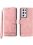 Samsung Galaxy S21 Ultra Bileklik Nakit Cep Kart Yuvaları Için Flip Case (Yurt Dışından) 1