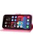IPhone 15 Için Filp Durumda Pro Manyetik Kapatma Kart Tutucu Pu Deri Bilek (Yurt Dışından) 4