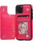 Kart Tutucu Kickstand ile IPhone 11 Pro Max Pu Deri Için Cüzdan Kılıf (Yurt Dışından) 5