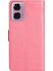 Motorola Moto G24 Kart Tutucu Pu Deri Bilek Kayışı Kapatma Için Filp Durumda (Yurt Dışından) 4
