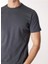 Pamuklu Slim Fit Sıfır Yaka Basic Erkek Tişört 242LCM242015 Gael 5