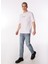 Loose Fit Yuvarlak Yaka Pamuklu Erkek Tişört 242LCM242006 Aylex 4
