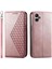 Samsung Galaxy A05 El Kayışı Standı Cüzdan Eşkenar Dörtgen Şekli Kullanımı Için Flip Case (Yurt Dışından) 1
