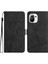 Xiaomi 11 Lite Için Flip Case Bilek Kayışı Cüzdan Pu Deri Kart Yuvaları Flip (Yurt Dışından) 1