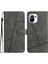Xiaomi 11 Lite Için Flip Case Bilek Kayışı Cüzdan Pu Deri Kart Yuvaları Flip (Yurt Dışından) 1