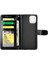 IPhone 12 Için Flip Case Pro Max Darbeye Pu Deri Manyetik Kapatma (Yurt Dışından) 3