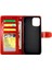 IPhone 12 Için Flip Case Pro Max Darbeye Pu Deri Manyetik Kapatma (Yurt Dışından) 5
