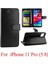 IPhone 11 Için Flip Case Pro Manyetik Kapatma Kickstand Pu Deri Kart (Yurt Dışından) 4