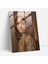 Young Girl Portrait Glass Print 30X45 cm 1