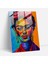 Frida Kahlo Style Glass Print - Frida Kahlo Eserleri 30X45 cm 1