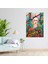 Frida Kahlo Style Glass Print - Frida Kahlo Eserleri 30X45 cm 2
