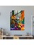 Frida Kahlo Style Glass Print - Frida Kahlo Eserleri 30X45 cm 2