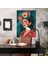 Frida Kahlo Style Duvar Dekorasyonu - Frida Kahlo 30X50 cm 2