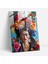 Frida Kahlo Style Glass Print - Frida Kahlo Eserleri 30X45 cm 1
