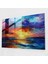 Leonid Afremov Glass Art - Colorful Ocean Sunset - Leonid Afremov 45X30 cm 1