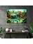 LEGO Glass Print - Retro Pixel Art - Lego, LEGO Landscape, Modern Art, Wall Decoration, 35 x 25 cm 2