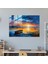 Leonid Afremov Glass Wall Art: Tranquil Sunset Lake - Leonid Afremov, Glass Wall Art, Glass Art, Glass Print, 45X30 3