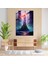 Futuristic Lighthouse Glass Print - Lighthouse, Glass Wall Art, Futuristic Digital Rendering, Modern Art, 30X45 1