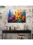 Leonid Afremov Cam Baskı - Canlı Çiçek Bahçesi Cam Duvar Sanatı - Leonid Afremov, Duvar Dekorasyonu, Cam Baskı, Modern Sanat, 70X50 2