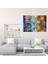 Colorful Umbrella Street Wall Art - Leonid Afremov, Canvas Wall Art, Canvas, Wall Decoration, 50 x 30 cm 1