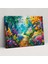 Leonid Afremov Canvas Print - Whimsical Garden Rainbow Wall Art - Leonid Afremov 50X30 cm 1