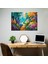 Leonid Afremov Canvas Print - Whimsical Garden Rainbow Wall Art - Leonid Afremov 50X30 cm 3