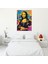 Mona Lisa Kanvas Tablo Duvar Tablosu ve Popart 30X50 cm 2