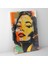 Pop Art Portre Tablo Kanvas Tablo ve Popart 30X50 cm 1