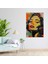 Pop Art Portre Tablo Kanvas Tablo ve Popart 30X50 cm 3