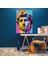 Pop Art Yunan Heykeli Kanvas Tablo ve Popart 30X50 cm 2