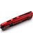 Skinny Red Aluminum Black Blade Çakı 4