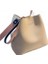 Khaki Bayan Çanta Kova Çantası Pu Deri Omuz Çantası Bayanlar Messenger Çanta Çanta (21CM*13CM*21CM) (Yurt Dışından) 1
