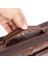 Erkekler Deri Vintage Messenger Torbası Çanta Çanta Çanta Omuz Çantası (Kahverengi) (Yurt Dışından) 4
