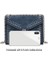 Moda Kadın Ovma Deri Marka Tasarımcısı Omuz Kadınlar Için Basit Çantalar Zincir Perçin Lüks Crossbody Çanta Kadın Moda Küçük Çantalar (Siyah) (Yurt Dışından) 3