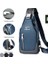 Erkekler Messenger Çanta Omuz Oxford Bez Göğüs Çantaları Crossbody Casual Man USB Şarj Çok Fonksiyonlu Çanta Cadılar Bayramı Hediyesi Kart Paketini Içerir (Yurt Dışından) 2