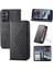 Samsung Galaxy A35 Cüzdan Eşkenar Dörtgen Şekli Standı Günlük Kullanım El Için Flip Case (Yurt Dışından) 1