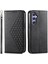 Samsung Galaxy Galaxy Için Flip Case Eşkenar Dörtgen Şekli Cüzdan Günlük Kullanım El Standı (Yurt Dışından) 1
