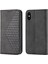 IPhone Xs Max Eşkenar Dörtgen Şekli Cüzdan Standı Için Flip Case Günlük Kullanım El Kayışı (Yurt Dışından) 1
