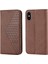 IPhone Xs Max Eşkenar Dörtgen Şekli Cüzdan Standı Için Flip Case Günlük Kullanım El Kayışı (Yurt Dışından) 1