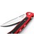 Skinny Red Aluminum Stone Washed Blade Çakı 3