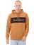 TB0A6FKMP471 Timberland Ls Cursive Hoodie Sweatshirt Regular Erkek Sweatshirt Kahve 1