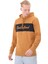 TB0A6FKMP471 Timberland Ls Cursive Hoodie Sweatshirt Regular Erkek Sweatshirt Kahve 2