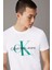 Erkek Slim Monogramlı T-Shirt 3